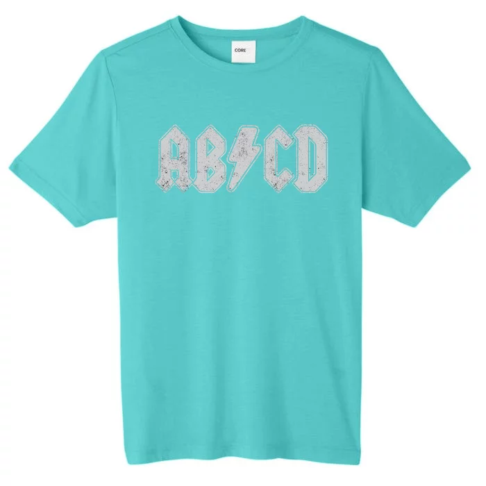 ABCD Vintage Retro Rock Teen ChromaSoft Performance T-Shirt