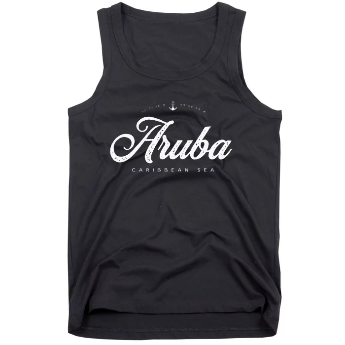 Aruba Vintage Retro Tank Top