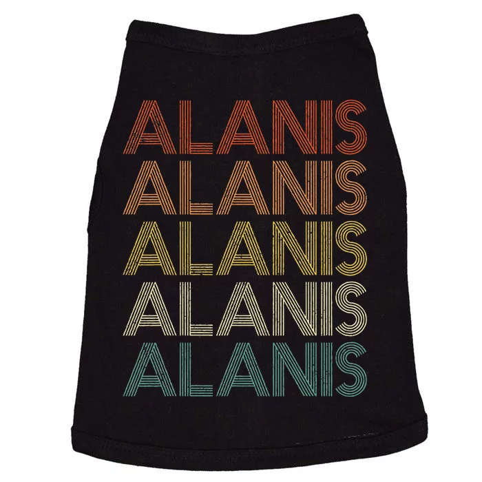 Alanis Vintage Retro Doggie Tank