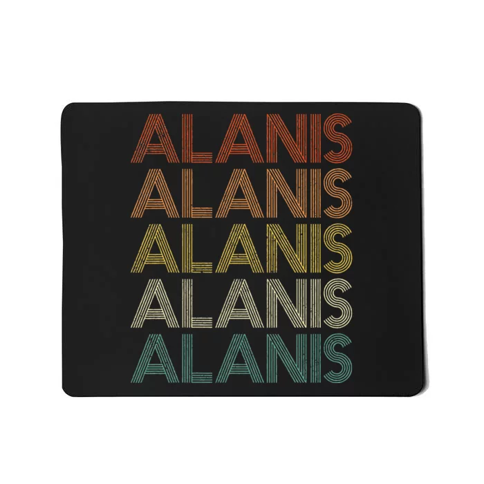 Alanis Vintage Retro Mousepad