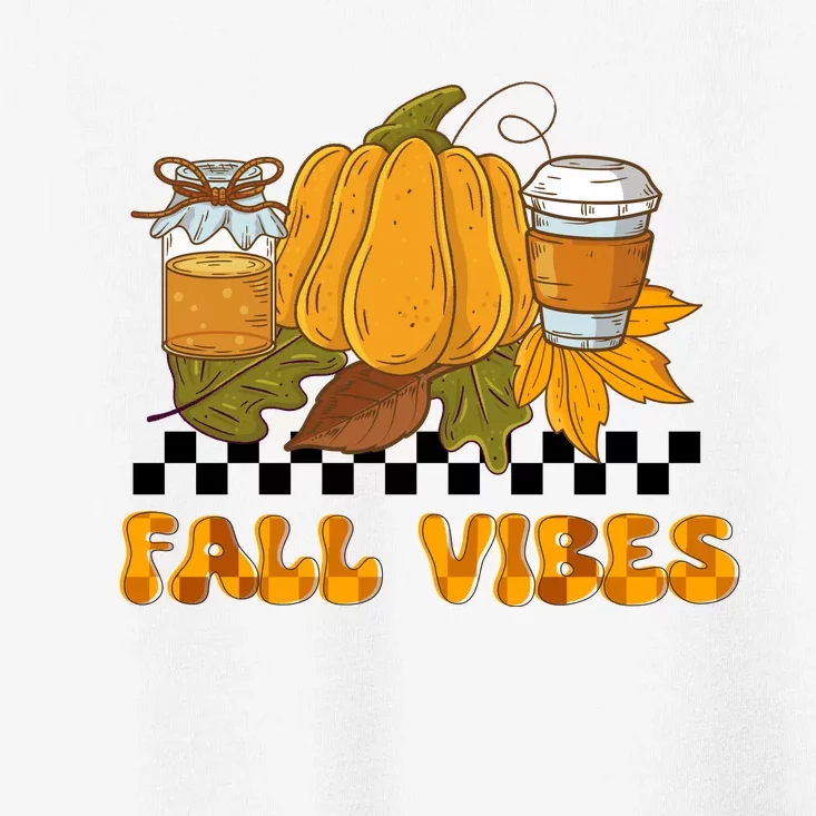 Autumn Vibes Seasonal Graphic Toddler T-Shirt