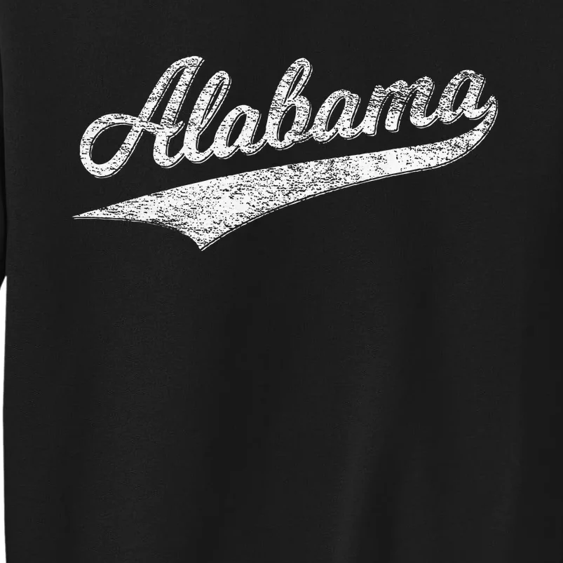 ALABAMA VARSITY SCRIPT CLASSIC SPORTS JERSEY STYLE Tall Sweatshirt