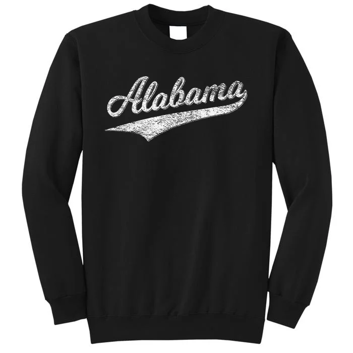 ALABAMA VARSITY SCRIPT CLASSIC SPORTS JERSEY STYLE Tall Sweatshirt