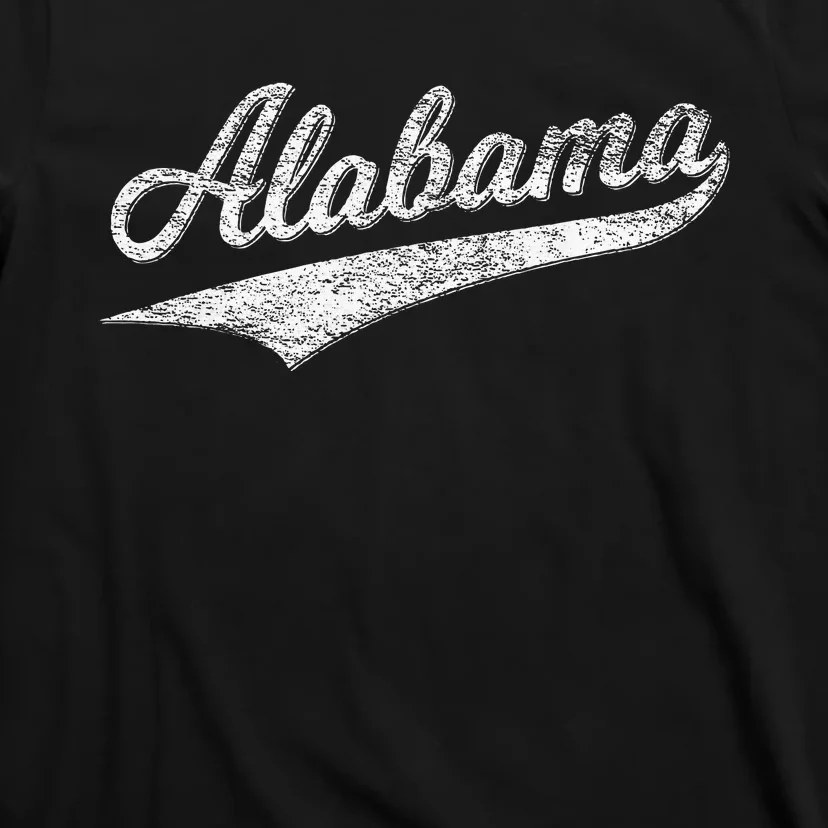 Alabama Varsity Script Classic Sports Jersey T-Shirt