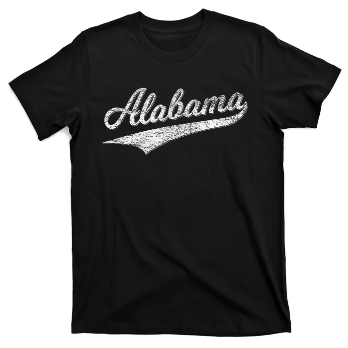 Alabama Varsity Script Classic Sports Jersey T-Shirt