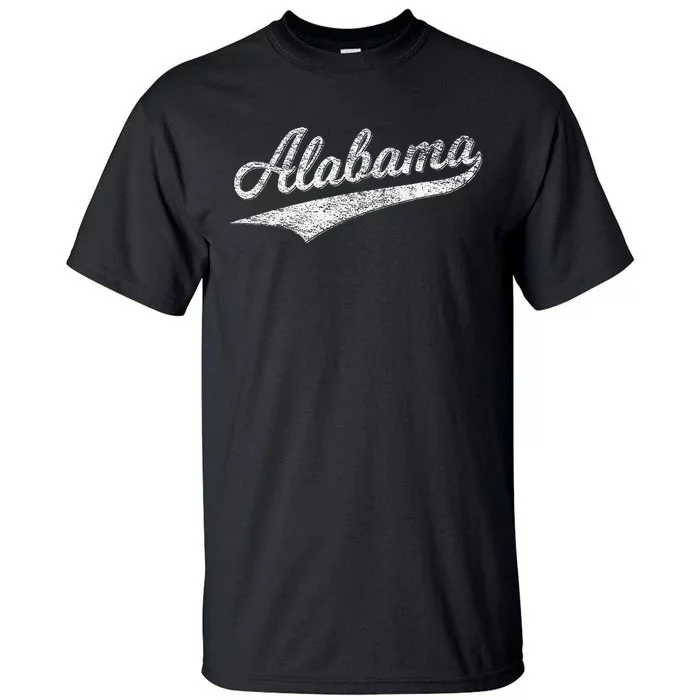 Alabama Varsity Script Classic Sports Jersey Tall T-Shirt