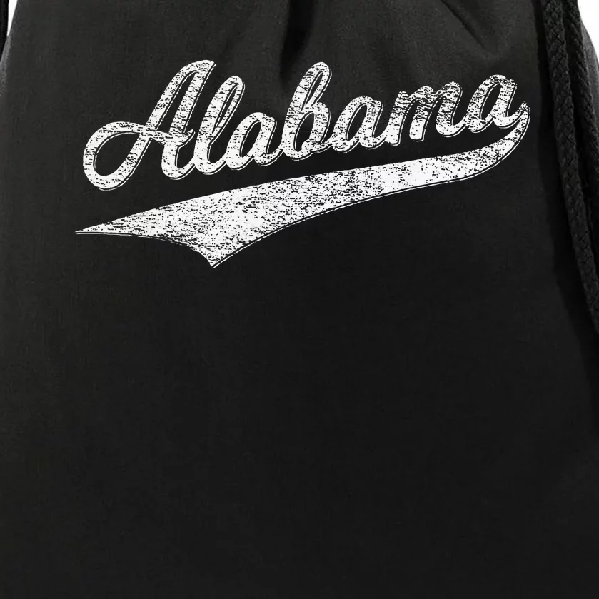 Alabama Varsity Script Classic Sports Jersey Drawstring Bag