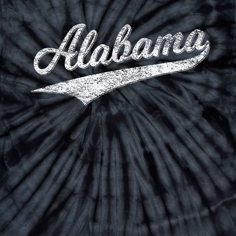 Alabama Varsity Script Classic Sports Jersey Tie-Dye T-Shirt