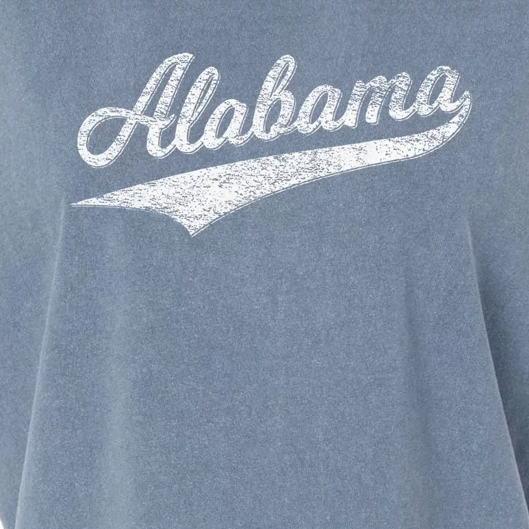 Alabama Varsity Script Classic Sports Jersey Garment-Dyed Women's Muscle Tee