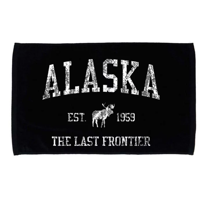 Alaska Vintage Sports Design Alaskan Microfiber Hand Towel