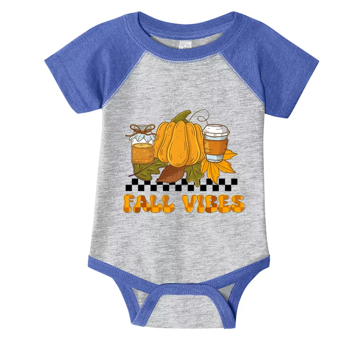 Autumn Vibes Seasonal Graphic Infant Baby Jersey Bodysuit