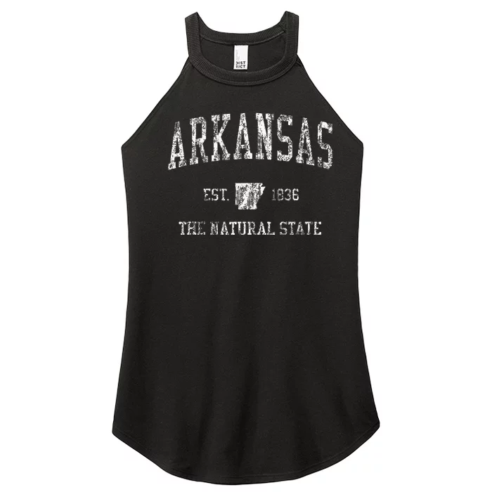 Arkansas Vintage Sports Design Arkansan Women’s Perfect Tri Rocker Tank