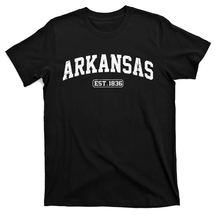 Arkansas Vintage State Athletic Style T-Shirt