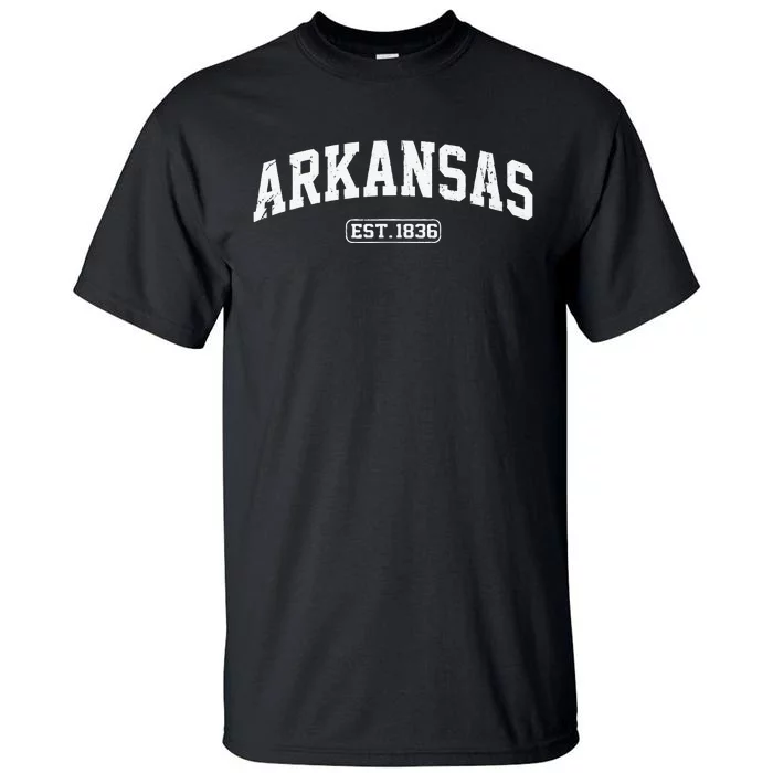 Arkansas Vintage State Athletic Style Tall T-Shirt