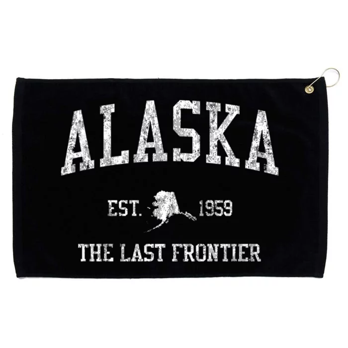 Alaska Vintage Sports Grommeted Golf Towel