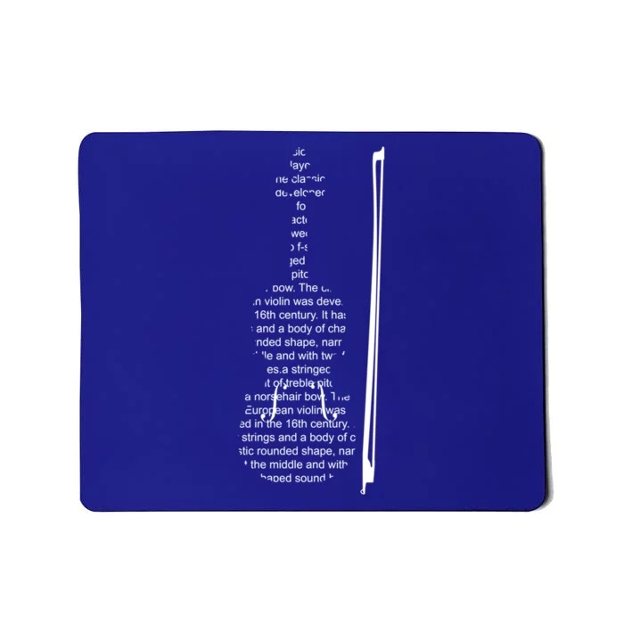 Awesome Violin String Musical Instrut Gift Mousepad