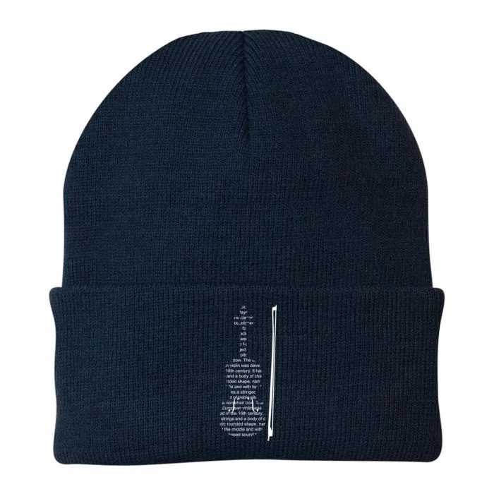 Awesome Violin String Musical Instrut Gift Knit Cap Winter Beanie