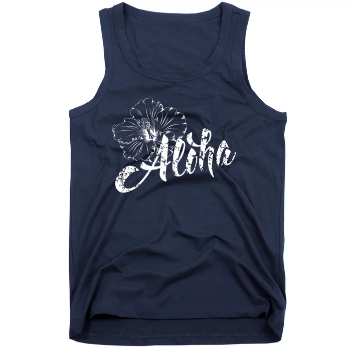 Aloha Vintage Tropical Hawaii Tank Top