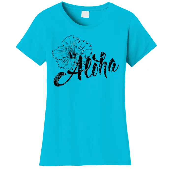 Aloha Vintage Tropical Hawaii Women's T-Shirt