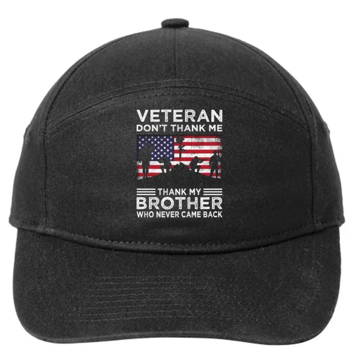 American Veteran T 7-Panel Snapback Hat