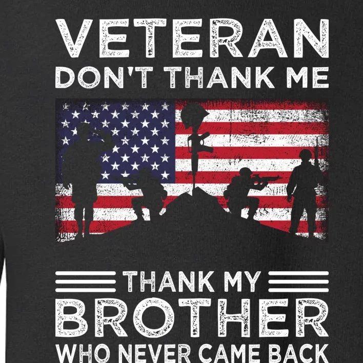 American Veteran T Toddler Sweatshirt