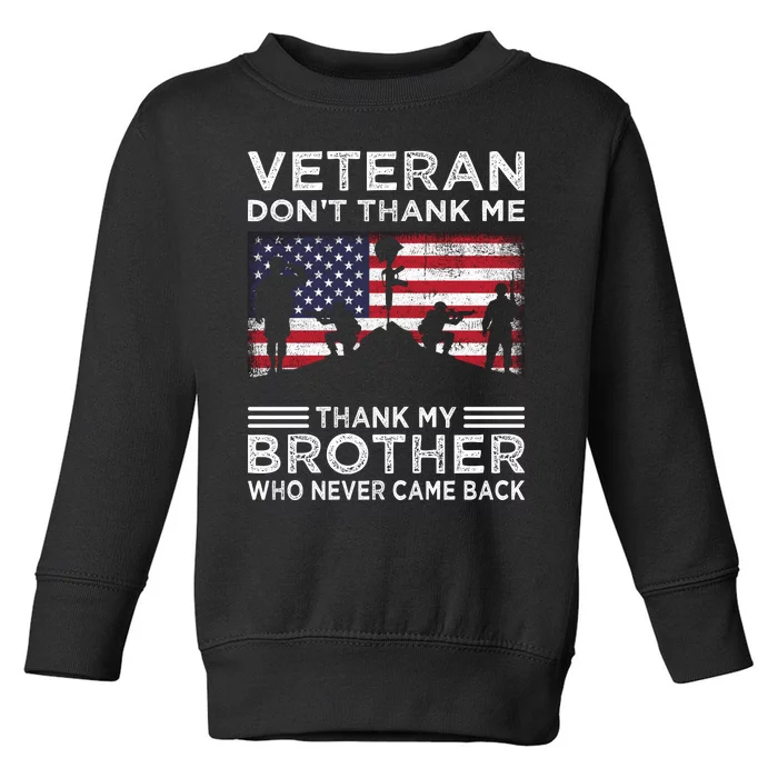 American Veteran T Toddler Sweatshirt