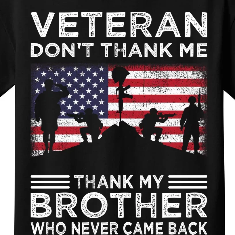 American Veteran T Kids T-Shirt