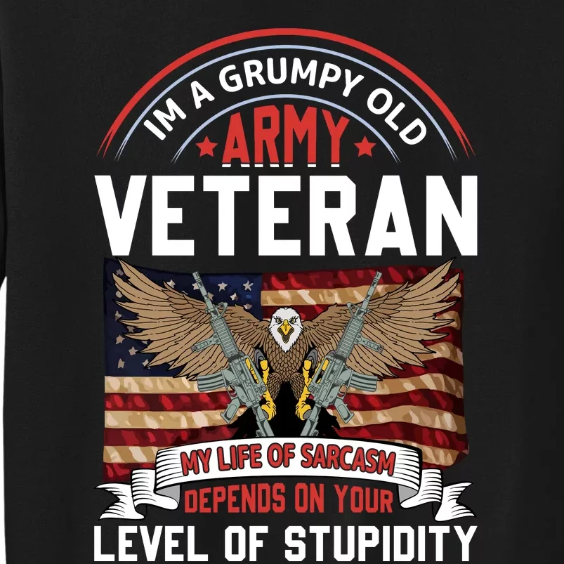 Army Veteran T Sweatshirt