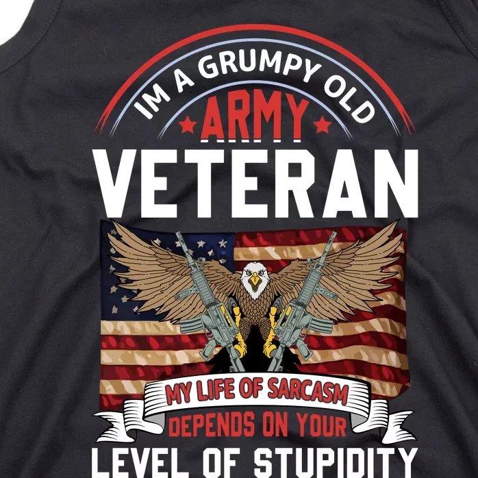 Army Veteran T Tank Top