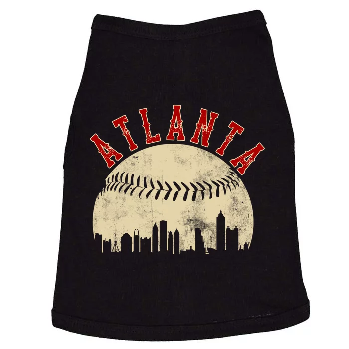 Atlanta Vintage Torn Old Classic Baseball Team Doggie Tank