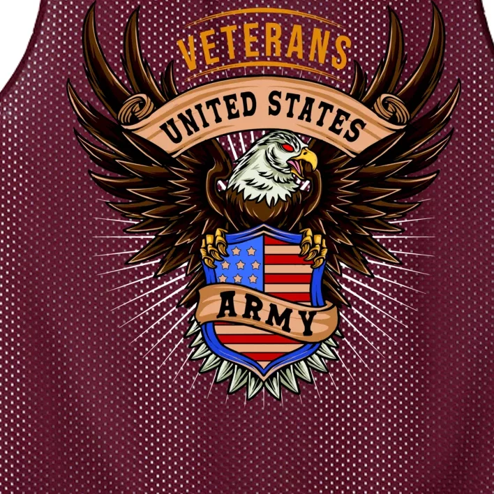 Army Veterans United States Mesh Reversible Basketball Jersey Tank