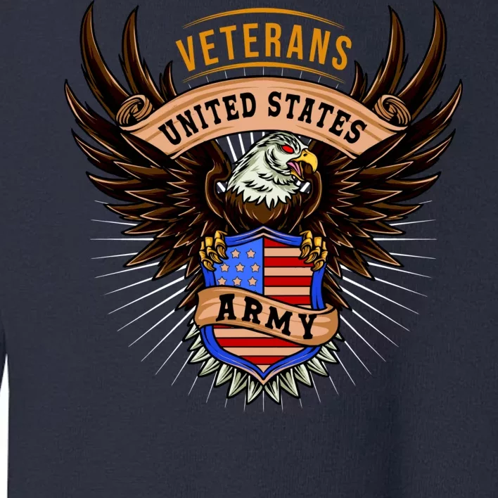 Army Veterans United States Toddler Sweatshirt