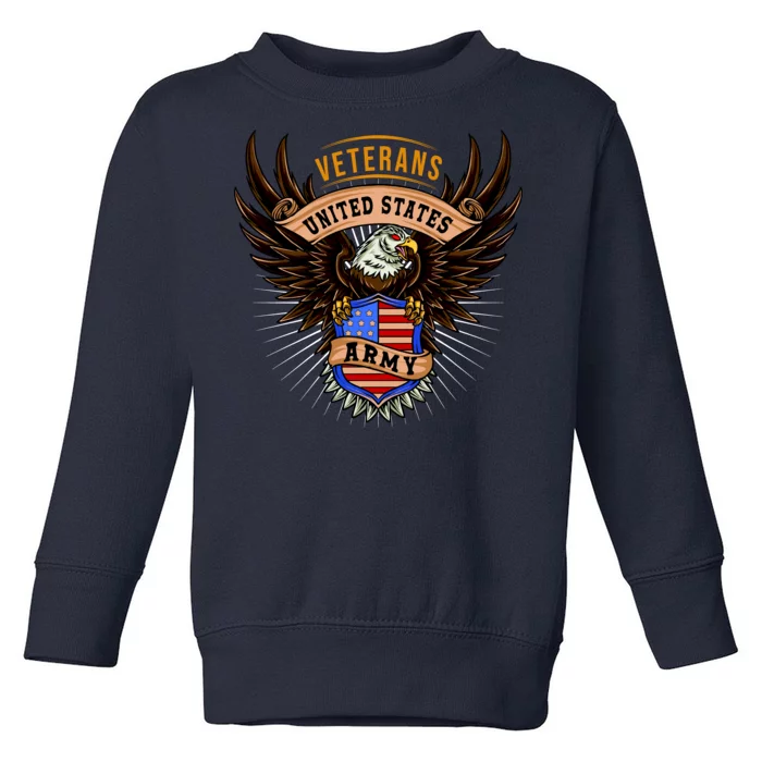 Army Veterans United States Toddler Sweatshirt