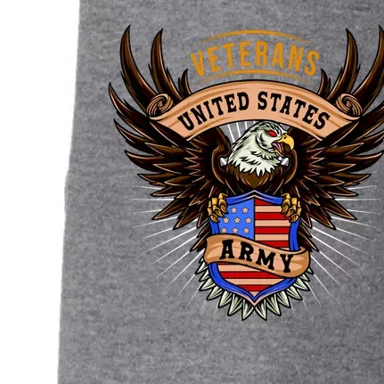 Army Veterans United States Doggie 3-End Fleece Hoodie