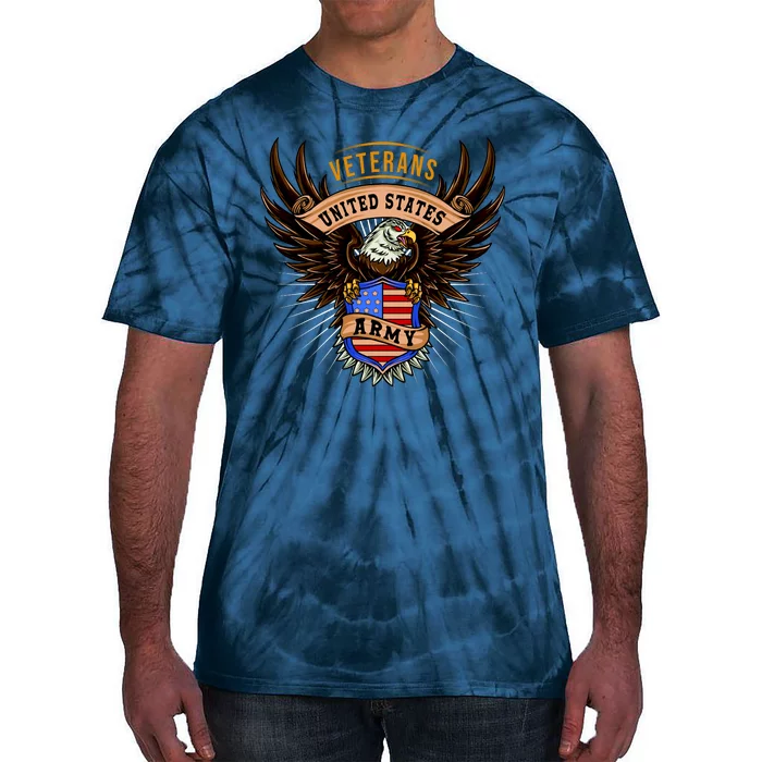 Army Veterans United States Tie-Dye T-Shirt