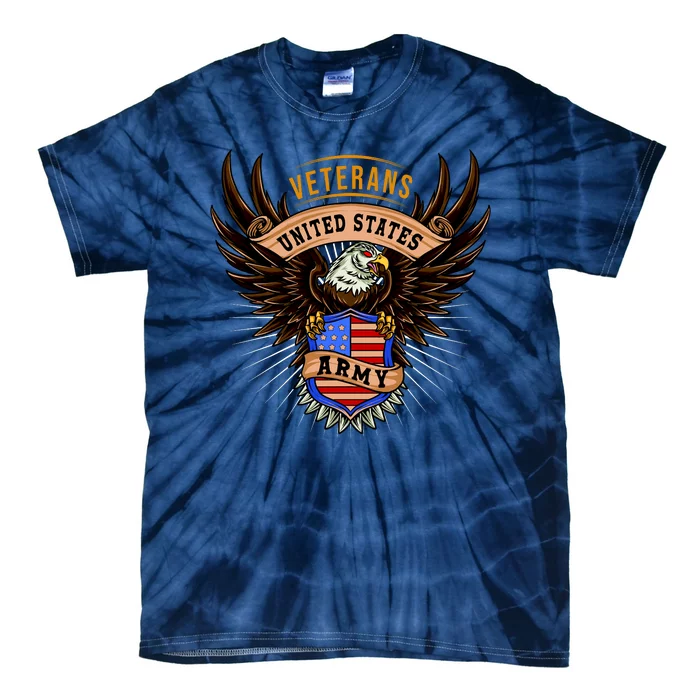 Army Veterans United States Tie-Dye T-Shirt