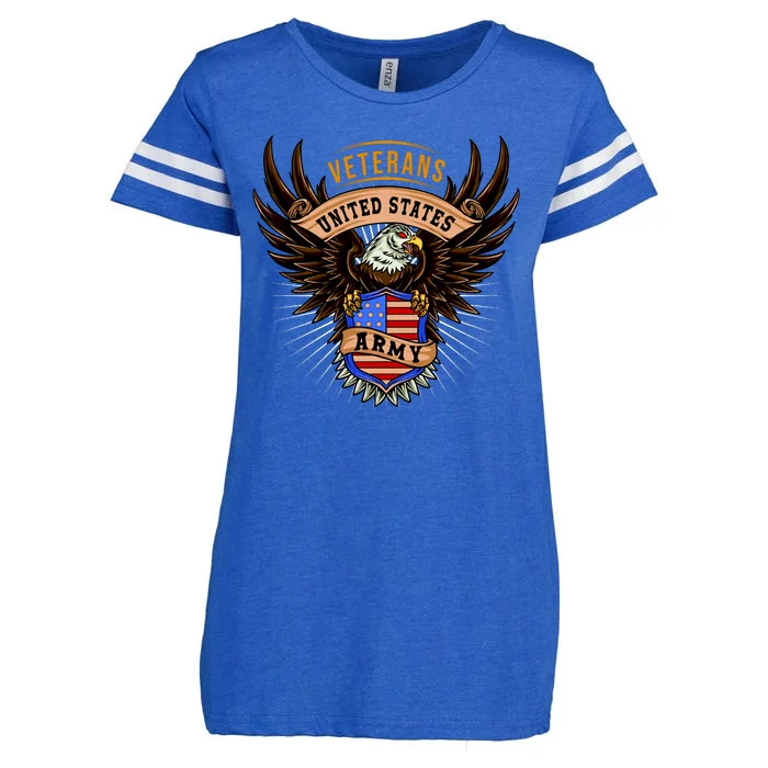 Army Veterans United States Enza Ladies Jersey Football T-Shirt