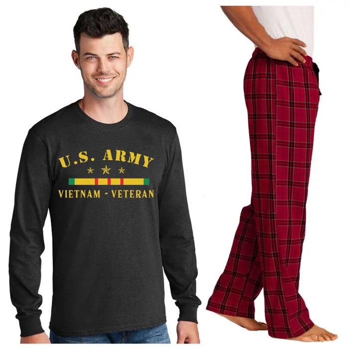 Army Vietnam Veteran Long Sleeve Pajama Set