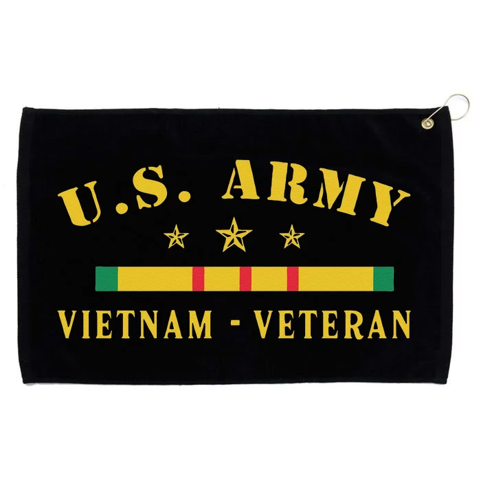 Army Vietnam Veteran Grommeted Golf Towel