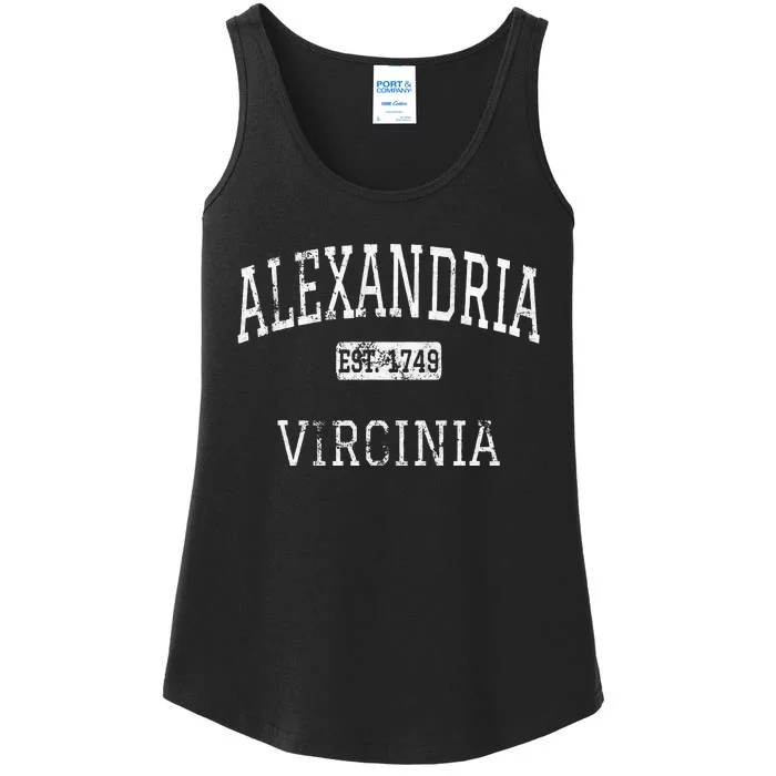 Alexandria Virginia VA Vintage Ladies Essential Tank