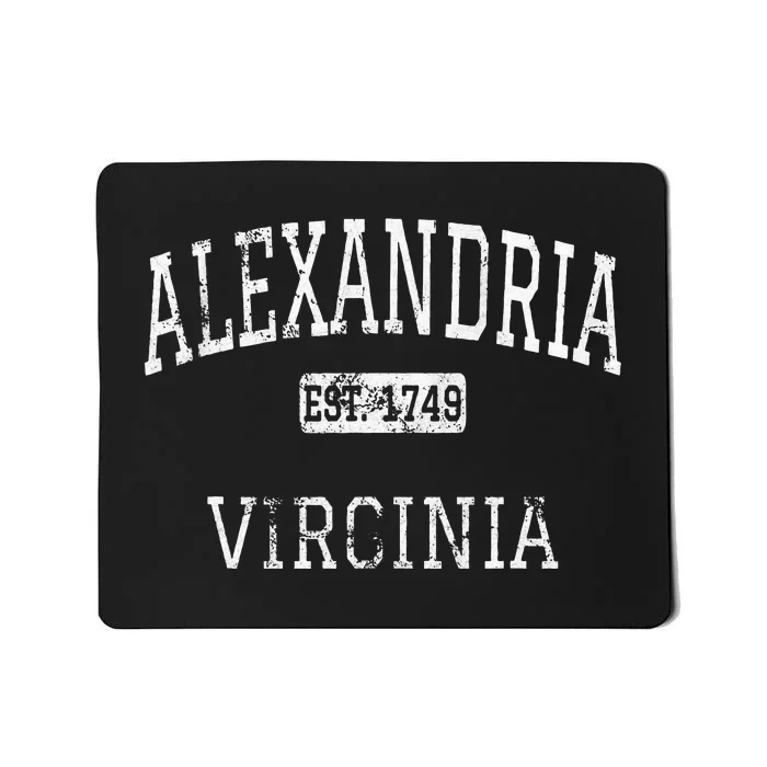 Alexandria Virginia VA Vintage Mousepad