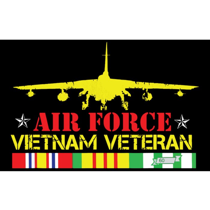 Air Vietnam Veteran Usaf Veteran B52 Vietnam War Bumper Sticker