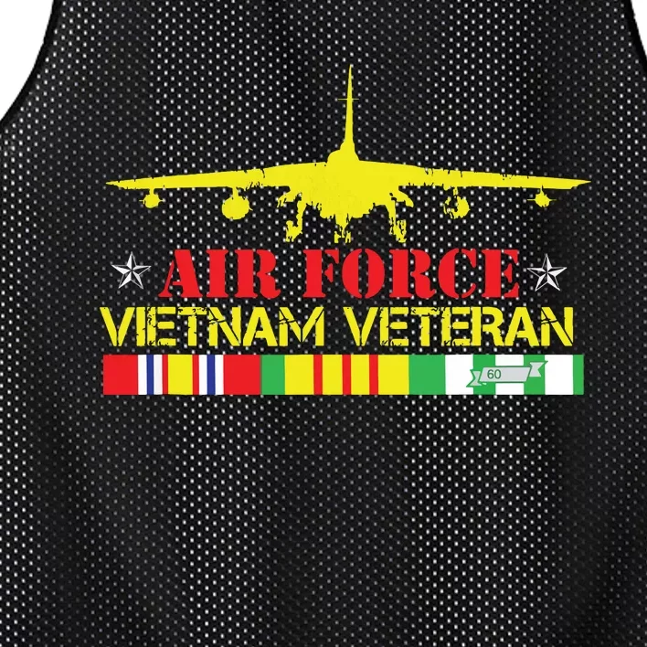 Air Vietnam Veteran Usaf Veteran B52 Vietnam War Mesh Reversible Basketball Jersey Tank