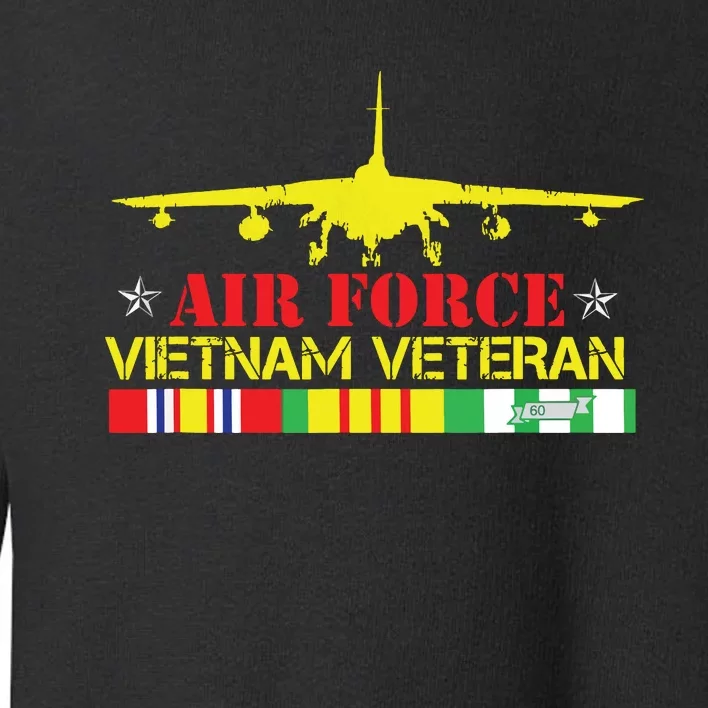 Air Vietnam Veteran Usaf Veteran B52 Vietnam War Toddler Sweatshirt