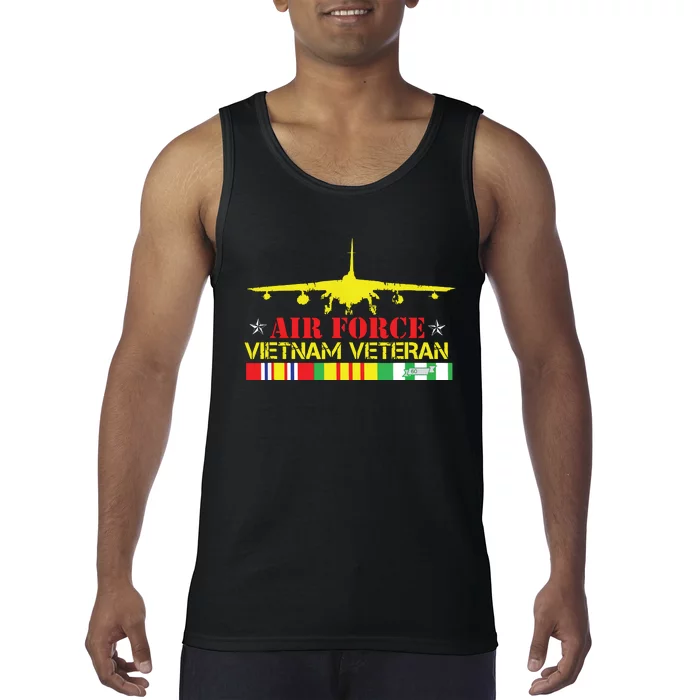 Air Vietnam Veteran Usaf Veteran B52 Vietnam War Tank Top