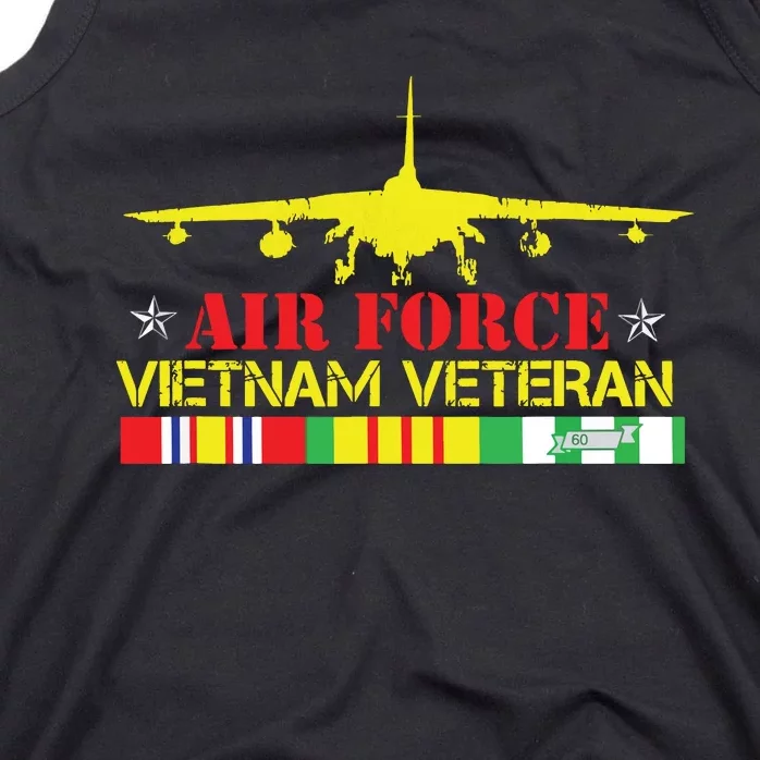 Air Vietnam Veteran Usaf Veteran B52 Vietnam War Tank Top