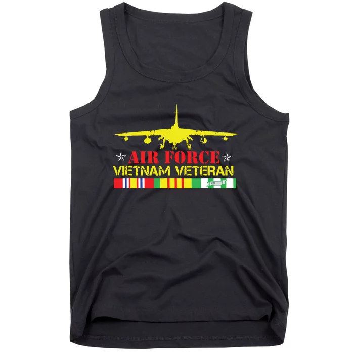 Air Vietnam Veteran Usaf Veteran B52 Vietnam War Tank Top