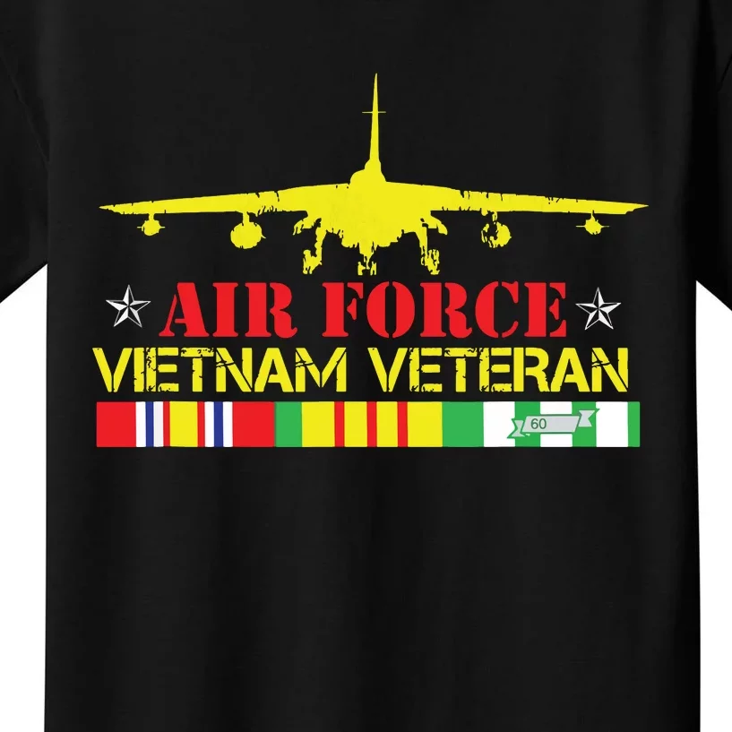 Air Vietnam Veteran Usaf Veteran B52 Vietnam War Kids T-Shirt