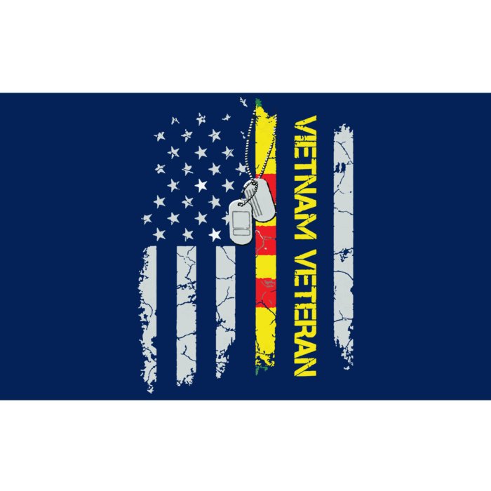 Army Vietnam Veteran Usa Flag Veteran Vietnam Army Bumper Sticker