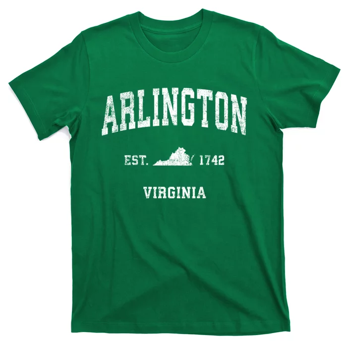 Arlington Virginia Va Vintage Sports T-Shirt